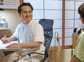 施術の流れ５　アフターケア